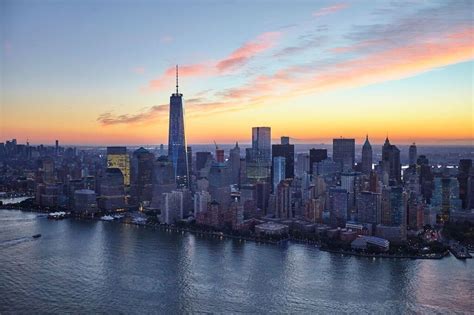 Sunrise Over Nyc New York City Focus Flight With Flynyon Doorless