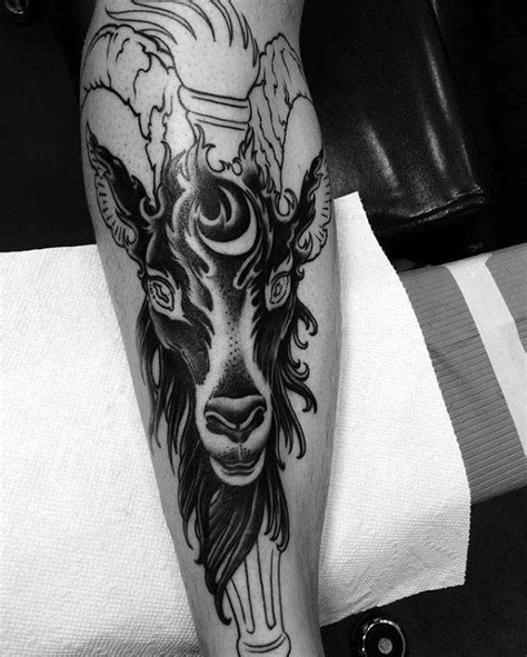 100 Goat Tattoo Designs For Men Ink Ideas With Horns Tattoos For