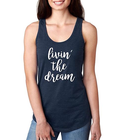 cinder salt navy livin the dream tank plus too cruise shirt tops tank tops