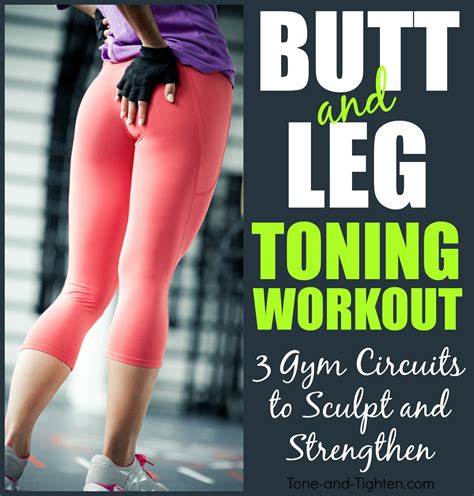 Best Gym Workout For Your Butt And Legs Tone And Tighten