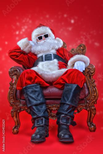 Cool Modern Santa Claus Stock Photo And Royalty Free Images On