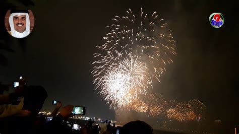 Qatar National Day 2019 Celebration Fireworks Youtube