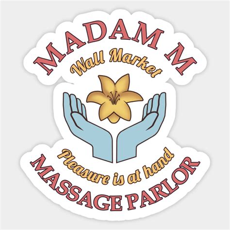 Madam M S Massage Parlor Final Fantasy 7 Sticker Teepublic
