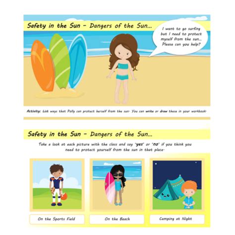 Safety In The Sun Ppt Full Lesson Ks1 Pshe Download And Go