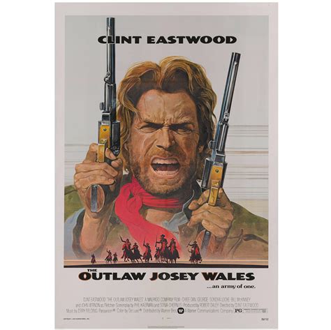 Outlaw Josey Wales Us Film Poster At Stdibs