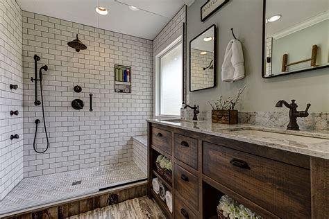 Modern or stylish bathroom tile design is another choice. Toftrees | Modern bathroom remodel, Bathrooms remodel ...