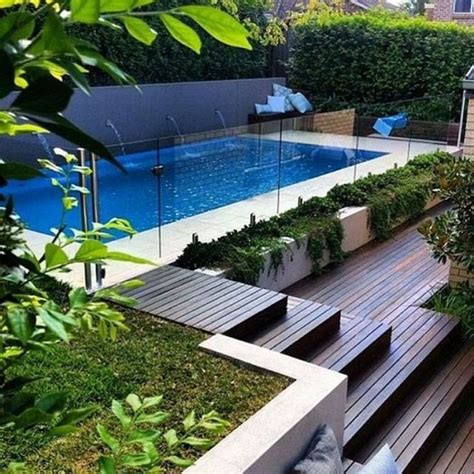 Awesome Minimalist Swimming Pool In 2020 Pool Landscape Design