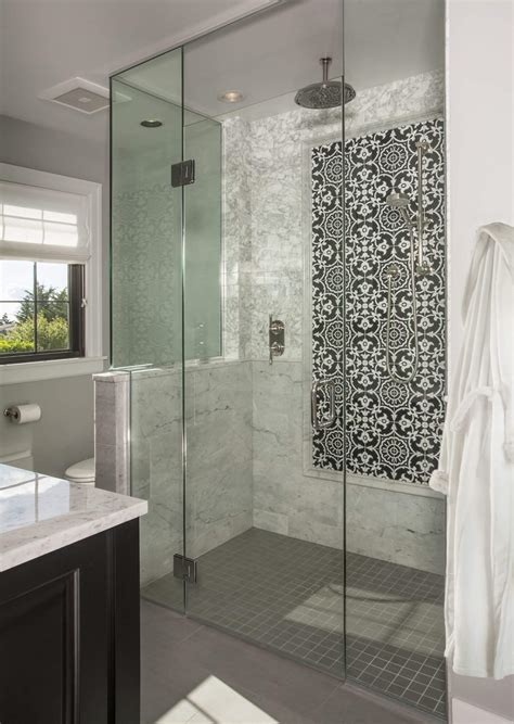 Diynetwork.com explains how to tile a bathroom shower with marble tile. 28 Best Bathroom Shower Tile Designs 2018 - Interior ...