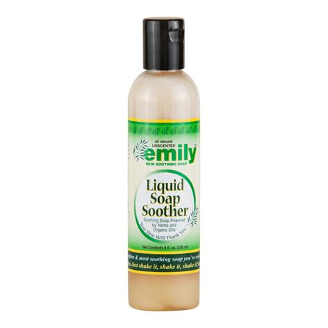 Emily Liquid Soap Soother Shampoo And Natural Body Wash For Eczema With