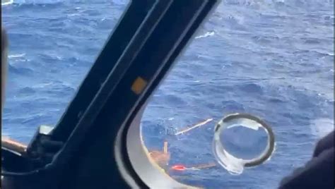 Dvids Video Coast Guard Rescues 6 People From Sunken Vessel Off Dominican Republic