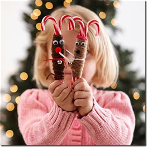 50+ christmas crafts for kids. Candy Cane Reindeer | Fun Family Crafts
