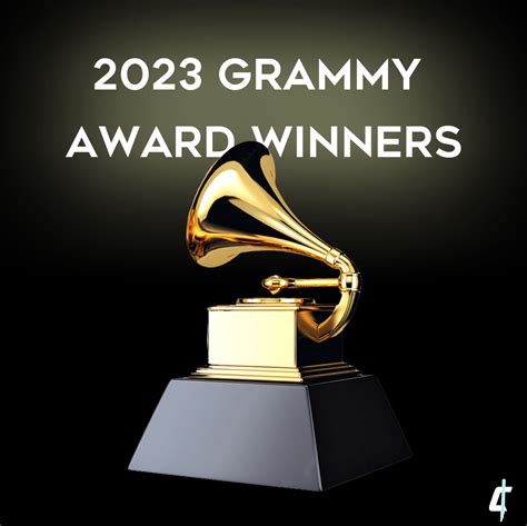 Full List Of 2023 Grammy Award Winners Crushtomize