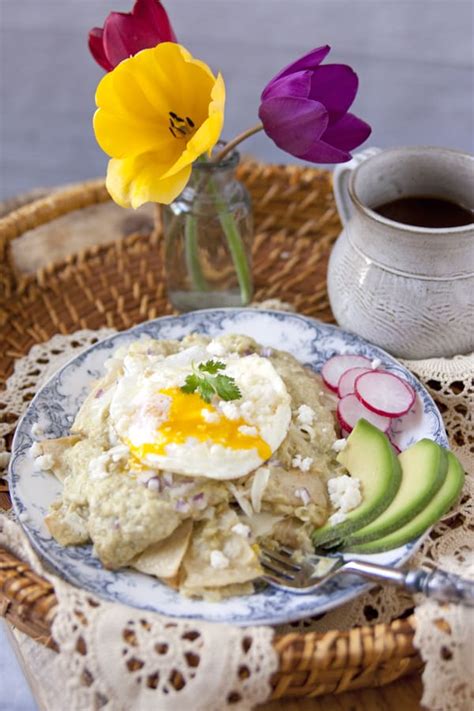 Roasted Green Chile Chilaquiles Muy Bueno Cookbook