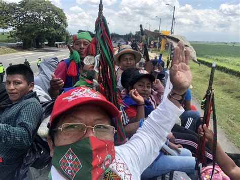 Fuerte Pronunciamiento Del Gobierno Frente A La Llegada De La Minga Indígena A Bogotá Colombia