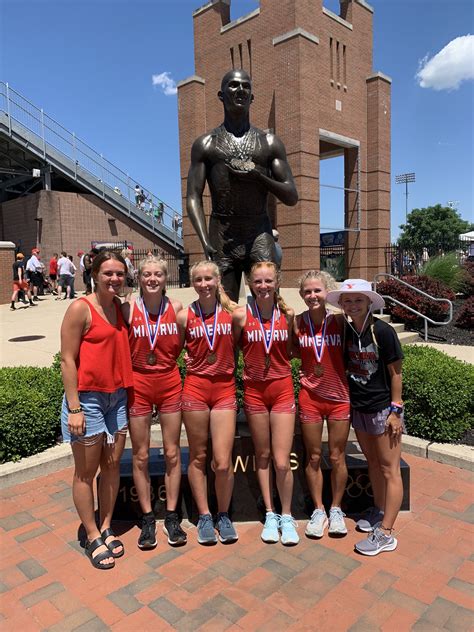 Minerva Track And Xc On Twitter Our Girls 4x800 Relay Ends The Season