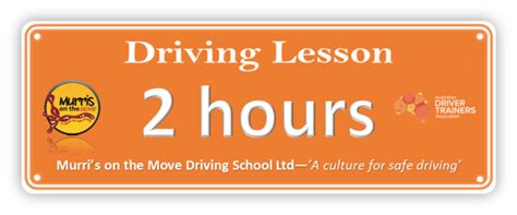 2 Hours Driving Lesson Murris On The Move Driving School