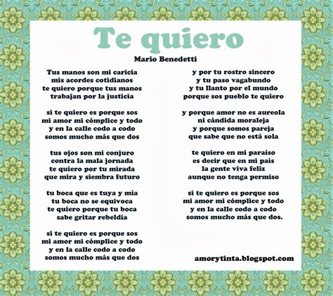 Love And Images Cute Poems In Spanish