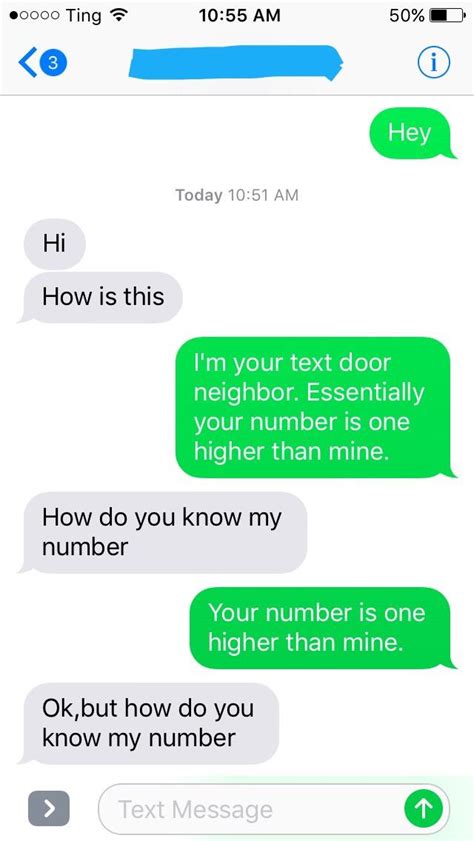 But How Do You Know My Number Rtextdoor
