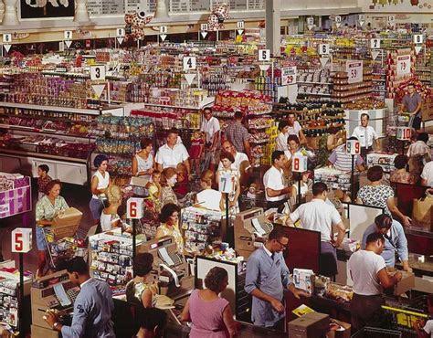 Inside Vintage 1950s Grocery Stores And Old Fashioned Supermarkets In