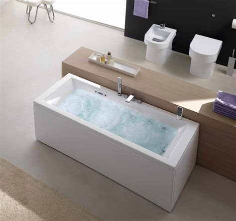 It comes with an integrated pump that helps propel water and air combination to the specific parts of your body. Modern Bathtubs - Teuco Hydrosonic Whirlpools