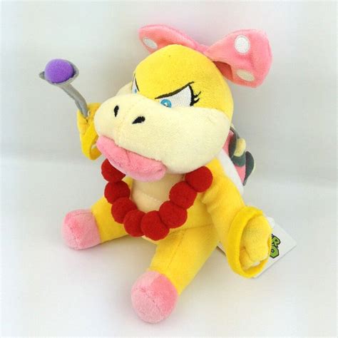 6x Super Mario Koopalings Larry Iggy Lemmy Roy Ludwig Wendy Koopa Soft Plush Toy Ebay