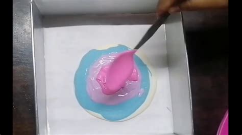 Cara membuat masker lidah buaya untuk menghilangkan bekas jerawat berlubang: Cara buat corak Kek Marble Jelita - YouTube