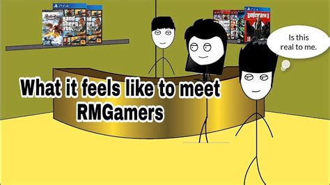 What It Feels Like To Meet Rmgamers Ll Gaming Empire Youtube