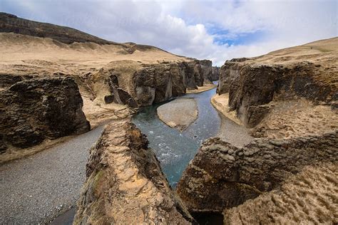 Fjaðrárgljúfur Canyon Iceland Del Colaborador De Stocksy Andreas