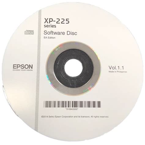 Download drivers, access faqs, manuals, warranty, videos, product registration and more. Epson Printer Driver Disc CD Expression Home XP-225 Software Disk - The IT Exchange | Printer ...