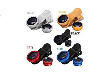 Universal Clip 3in1 Fish Eye Lens Wide Angle Macro Mobile Phone