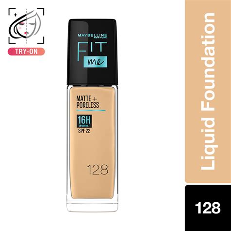 Maybelline New York Fit Me Foundation Tube Matte Porelesss 30ml With