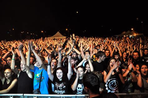 Heavy Metal Rock Concert Live Editorial Stock Photo