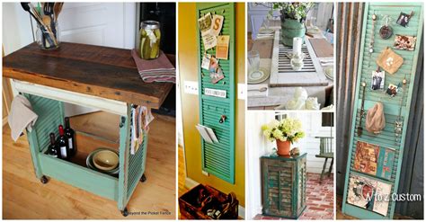 15 Awesome Ways To Repurpose Old Shutters