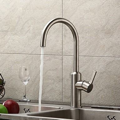 Magnatite® docking uses a powerful integrated magnet to snap your faucet spray wand precisely into place and hold it there so it stays docked when not in use and doesn't droop over time. Contemporary Brushed Chrome Finish Stainless Steel Kitchen ...