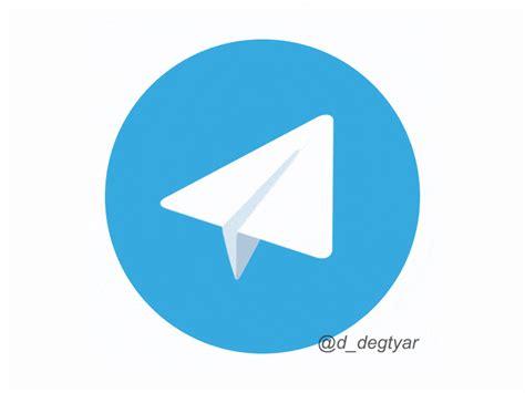 Telegram Logo Animation By Dima Degtyar D Degtyar Telegram Logo
