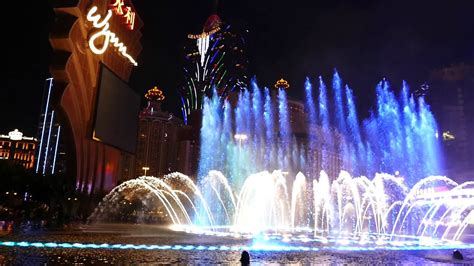 Wynn Macau Fountain Show Youtube