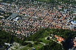 Heidenheim an der Brenz von oben - Stadtansicht mit Blick auf das ...