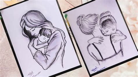 Pencil Sketch Pencil Drawings Mothers Day Drawings Master Art