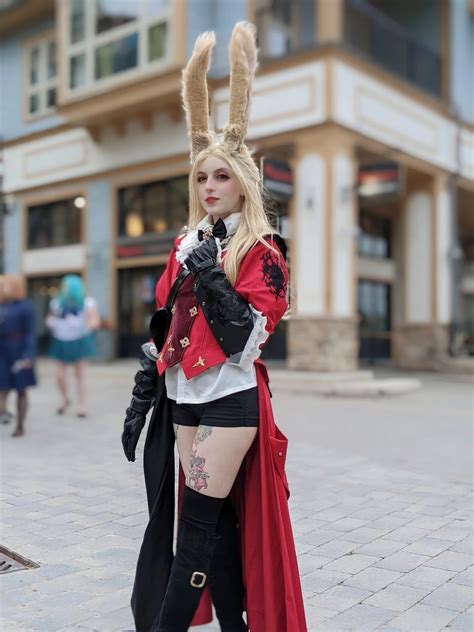 Posting My Viera Red Mage Cosplay Ffxiv