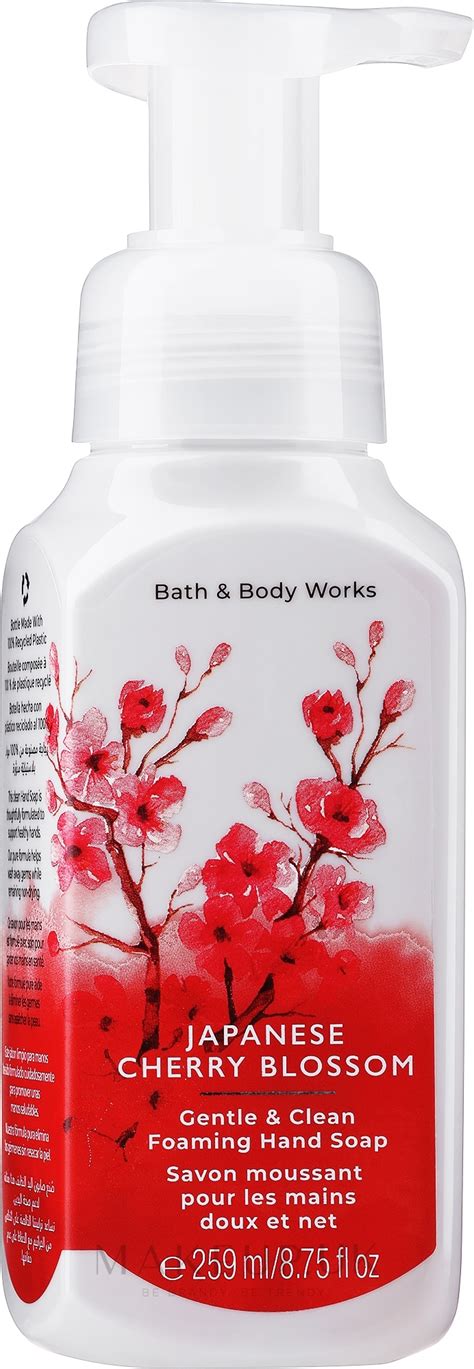 Bath And Body Works Japanese Cherry Blossom Gentle Foaming Hand Soap Foaming Hand Soap Makeupuk