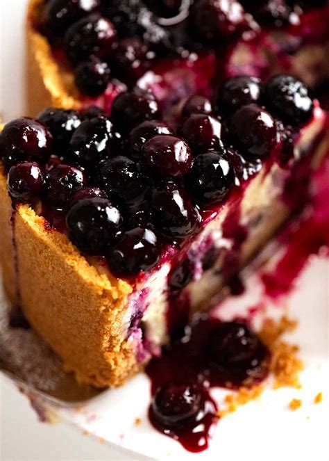 Blueberry Cheesecake Recipetin Eats