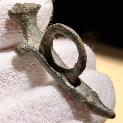 Ancient Roman Bronze Legionary Phallic Pendant Fertility Catawiki
