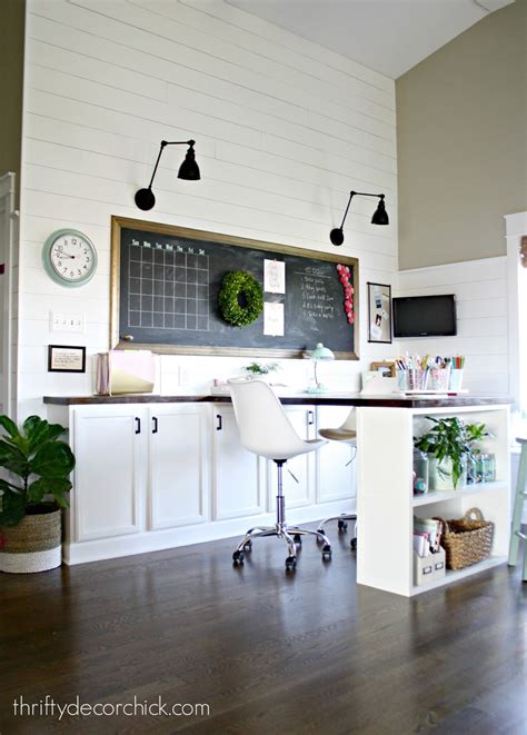 70 diy decor projects to craft this weekend 70 photos. Our craft room, office, hang out space, wrapping station ...