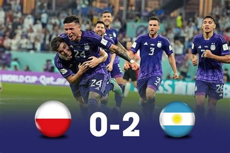 Hasil Piala Dunia Polandia Vs Argentina Menang 2 0 Lionel Messi Dan