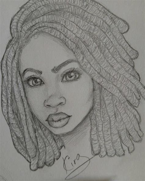 Kiratheartist Art Afro Drawing Drawings
