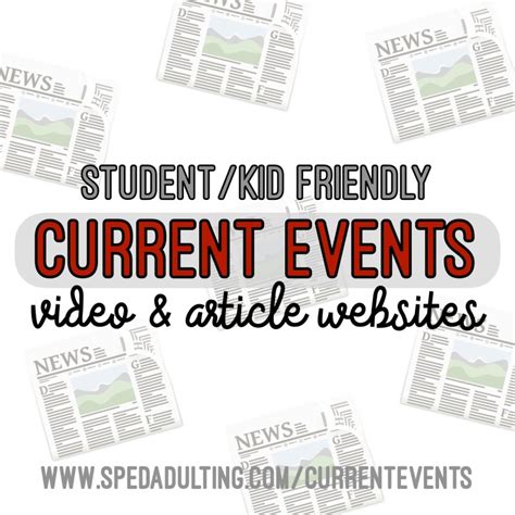 Kid And Student Friendly Current Events Video And Article Websites