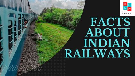 20 interesting facts about indian railways know it