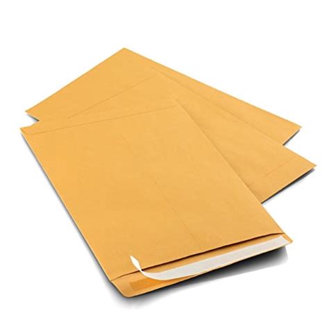 9 X 12 Self Seal Brown Kraft Catalog Envelopes 28lb 100 Count