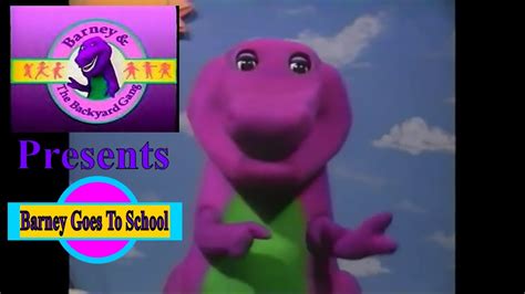 Barney Back To School Part 1