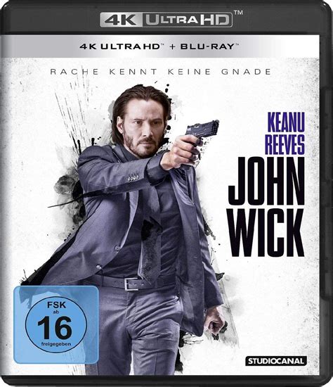 John Wick K Ultra HD Blu Ray Dafoe Willem Nyqvist Michael Reeves Keanu Allen